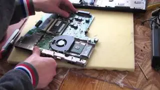 DELL pp21l чистка, разборка