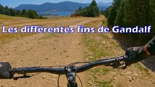 Toutes les FINS possibles de GANDALF - Bike Park Les Angles