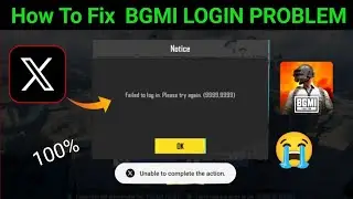 bgmi twitter login failed problem | failed to log in please try again twitter bgmi | twitter login