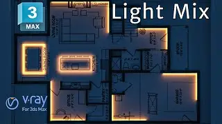 V-Ray 6 for 3ds Max | Light mix