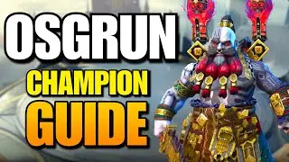 Osgrun Guide: Best Build, Gear & Masteries for a META-READY Arena Support! | RAID: Shadow Legends