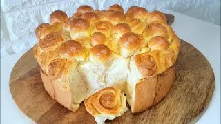 Festive bread. Easy and always successful recipe!