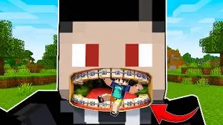 What's Secret Inside My Friend Mouth in Minecraft (Tagalog)