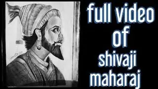 my first drawing video of shivaji maharaj 😎😎