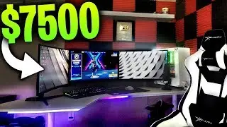 MY $7500 GAMING SETUP TOUR! | 2019 Fortnite Gaming/Streaming Setup Tour! | Nexiph