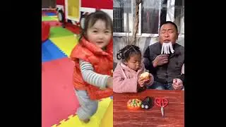 Funny Kids Playing With Family Fore Education Toys #shorts #593