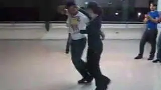 Braz's class in Tel Aviv, Axe and part of roda for Shiran