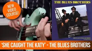 The Blues Brothers - 'She Caught the Katy' BASS COVER (as played by Duck Dunn)