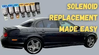How to replace ZF 6HP TRANSMISSION solenoids - Jaguar, BMW, Aston Martin