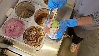Baskin-Robbins New Hire Training Video: How to Scoop a Quarter Vertically