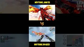 Mythic Jak12 vs Mythic DLQ33 CODM #callofdutymobile