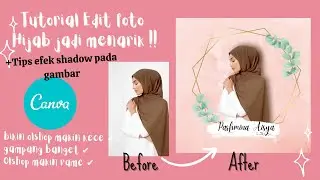 Edit foto produk hijab untuk feed instagram | Canva design