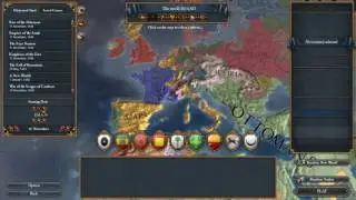Europe map from 1444 AD to 1792 AD - Europa Universalis IV