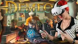 Enhance In Person Demeo Multiplayer with Shared Spatial Anchors