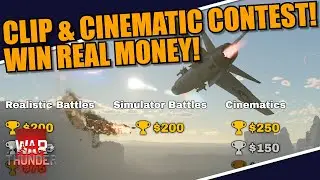 War Thunder - MatAWG's DISCORD CLIP & CINEMATIC CONTEST! WIN real prizes!