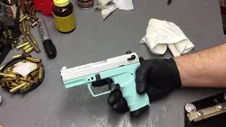 Cleaning a new Firearm before the first firing (PK380)
