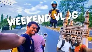 Ye me Kaha aa Gaya 😮 | Hyderabad Vlog  | हैदराबाद | चारमीनार | Char Minar | Dosto ke sath maje