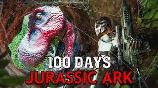 I Spent 100 Days Building A Jurassic Park in Ark... Here's What Happened