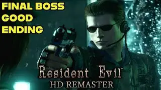 Jill finds out Wesker's plan & Final Boss Battle | Resident Evil: HD Remaster Best Ending