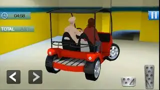 Shopping Mall Taxi Driver Car Driving Simulator