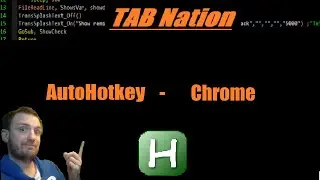 AutoHotkey Chrome Part 3-  How To Control Chrome With Invisible DevTool Window and Custom Menus
