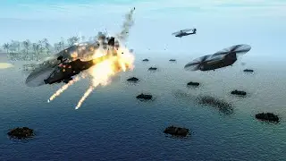 BRITISH AIR & SEA ASSAULT ON HONG KONG!
