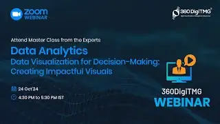 Data Analytics | Data Visualization for Decision-Making: Creating Impactful Visuals | Webinar