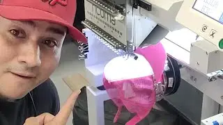Live at HHP working on 101 hats with the RICOMA MT-1501