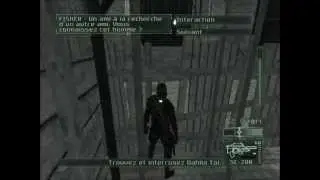 [Let's Play] Splinter Cell Pandora Tomorrow de la première mission à la dernière. Mission 4 - 2/4