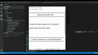 Create the new component in angular Tutorial 7