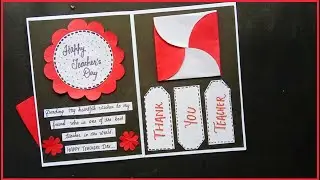 Teacher's day special card making at home/ How to make Teachers day card/ Easy and beautiful