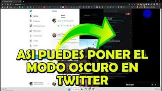 🌃Twitter Con Tema Oscuro en Tu PC💻