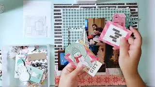 #30dscbl15 Day 18 Process Video | "Deck the Halls" | Crate Paper Snow & Cocoa Scrapbook Collection