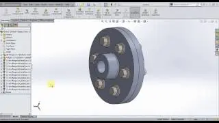 SOLIDWORKS Tutorial   Import Standard Nut Bolts