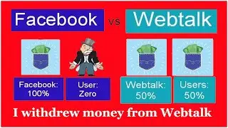 I withdrew money from Webtalk.