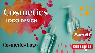 cosmetic logo design | Illustrator Logo Design Tutorial | Logo Design Illustrator CC
