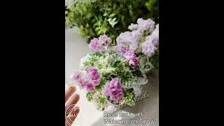 Watermelon Snow и Rose Bouquet #plants #flowers