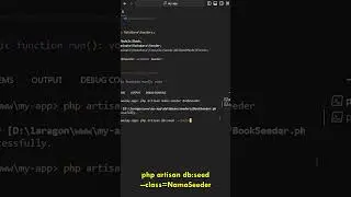 Tutorial Insert data pake Laravel Seeder 