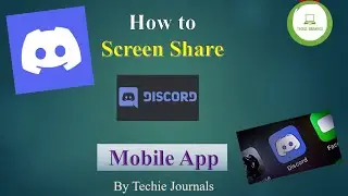 How to join a Server & Screen Share on Discord Mobile - iPhone & Android - 2022 II Full Tutorial