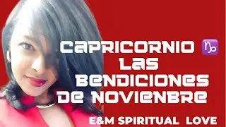 Capricorn ♑️ November Blessings Angelic Messages 🙏🕯
