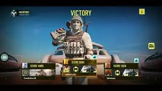 Call Of Duty Mobile 3 rounds, wins 1 out of 3 & 2nd place in others.