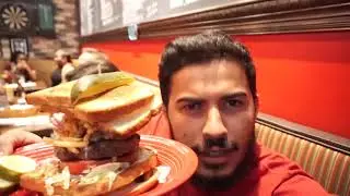 THE BIGGEST BURGER I EVER ATE | Vlog 002