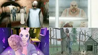 Escape Endings #20 | Granny 3 vs Mr. Meat 2 vs Horror Tale Kidnapper vs Metel Horror Escape