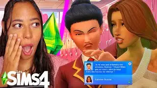 Je laisse ma maman ado SEULE AU LYCÉE DANS LES SIMS 4 | Sims 4