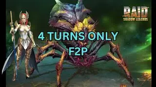 SPIDERS 20 SPEED FARM TEAM | Raid: Shadow Legends
