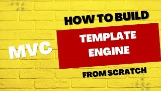 How to build custom template engine | Custom MVC tutorial for PHP