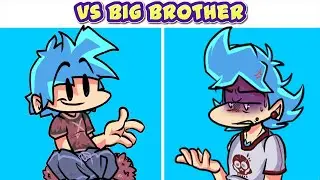 Friday Night Funkin' VS Big Brother FULL WEEK 2 + Cutscenes (FNF Mod/Hard) (Big Bro Mod)