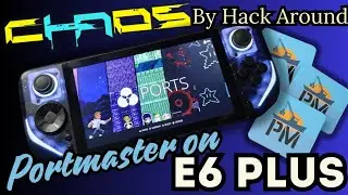 GameMT E6 Plus Portmaster gameplay (cHAos CFW)