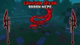 Crimson Spear | Addon MCPE 1.21