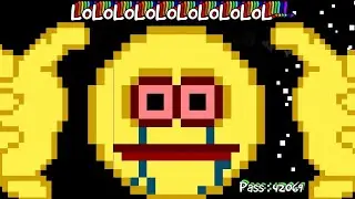 21st Century Humor as a Geometry Dash level?